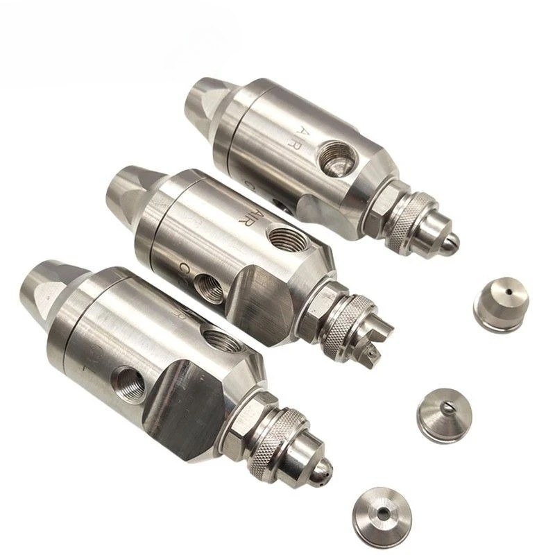 1/4" Air-actuated Atomizing Nozzle Fan Shaped Air Water Mixing Spray Nozzle for Cooling Humidification Dust Removal
1/4" Air-actuated Atomizing Nozzle Fan Shaped Air Water Mixing Spray Nozzle for Cooling Humidification Dust Removal