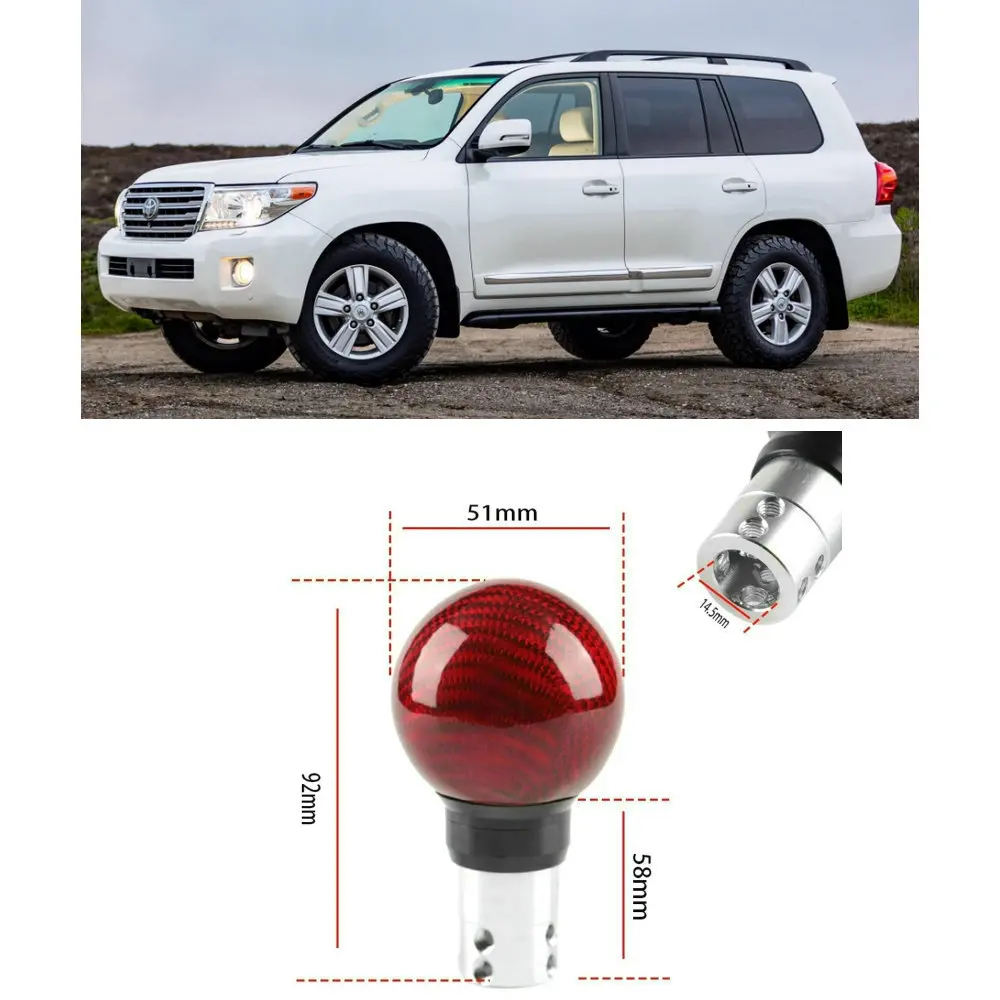 1x Car Accessories Modified Carbon Fiber Shift Knob For Toyota LAND CRUISER Previa Prius Verso Yaris 4 RUNNER AYGO
1x Car Accessories Modified Carbon Fiber Shift Knob For Toyota LAND CRUISER Previa Prius Verso Yaris 4 RUNNER AYGO