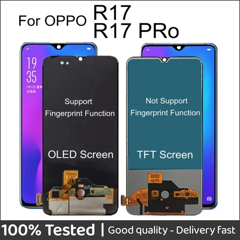 RX17 PRO PH1877 Screen For OPPO R17 PRO CPH1879 PBDM00 LCD Display Touch Screen Assembly Replacement Accessory
RX17 PRO PH1877 Screen For OPPO R17 PRO CPH1879 PBDM00 LCD Display Touch Screen Assembly Replacement Accessory