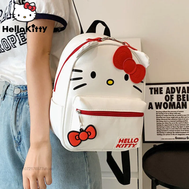 Sanrio Hello Kitty Cinnamoroll Kawaii Trendy Backpacks Woman Elegant Cartoon Mini Travel Bag Schoolbag Anime Student Storage Bag
Sanrio Hello Kitty Cinnamoroll Kawaii Trendy Backpacks Woman Elegant Cartoon Mini Travel Bag Schoolbag Anime Student Storage Bag