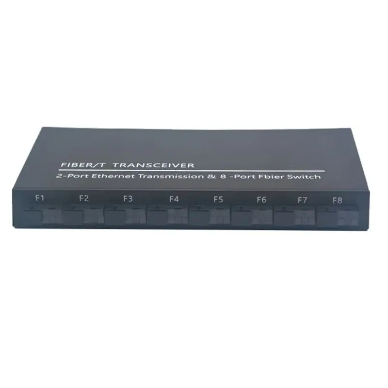 Гигабитный Ethernet-коммутатор, оптоволоконный коммутатор, 8 оптоволоконных портов SC, 2 порта RJ45 1000M, промышленный конвертер SC 8F2E-AEF7
Гигабитный Ethernet-коммутатор, оптоволоконный коммутатор, 8 оптоволоконных портов SC, 2 порта RJ45 1000M, промышленный конвертер SC 8F2E-AEF7
