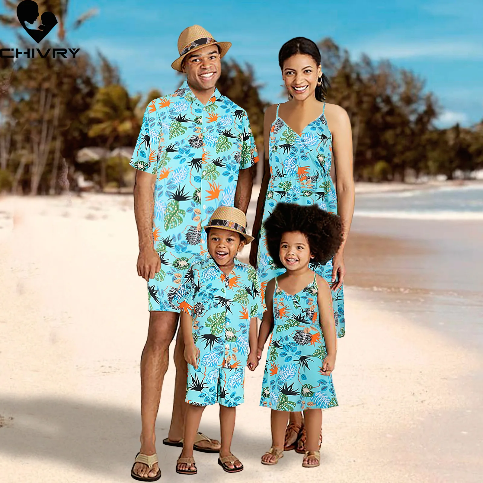 2022 Summer Family Matching Print Clothing Set Mother And Daughter Dress Father Son T-Shirt with Shorts Family Sets Holiday Wear
2022 Summer Family Matching Print Clothing Set Mother And Daughter Dress Father Son T-Shirt with Shorts Family Sets Holiday Wear