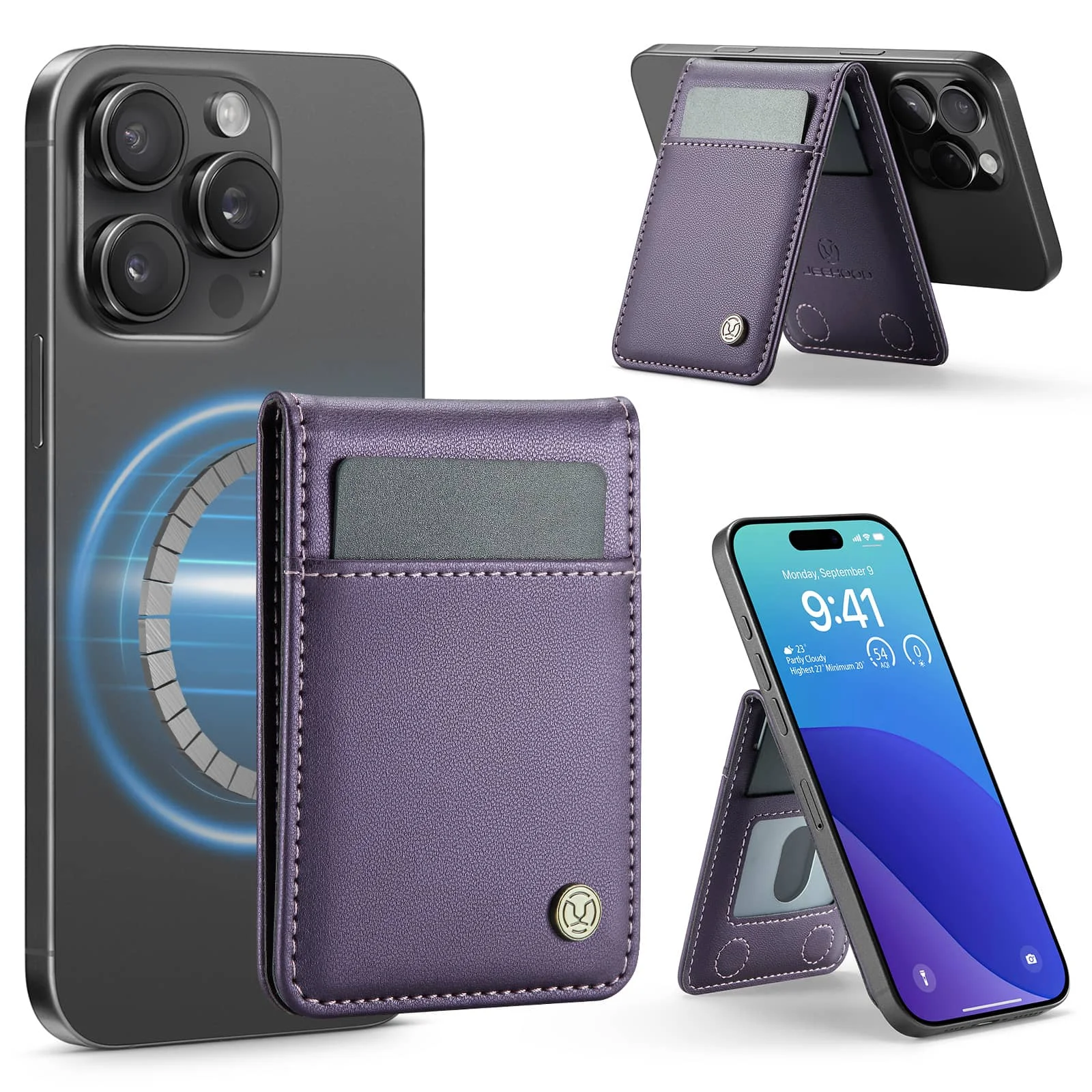 Для магнитного кошелька, RFID-блокирующий держатель для карт, сильный магнит, минималистичный кошелек для телефона для iPhone 17/16/15/14/13/12 Pro/Max/Plus
Для магнитного кошелька, RFID-блокирующий держатель для карт, сильный магнит, минималистичный кошелек для телефона для iPhone 17/16/15/14/13/12 Pro/Max/Plus