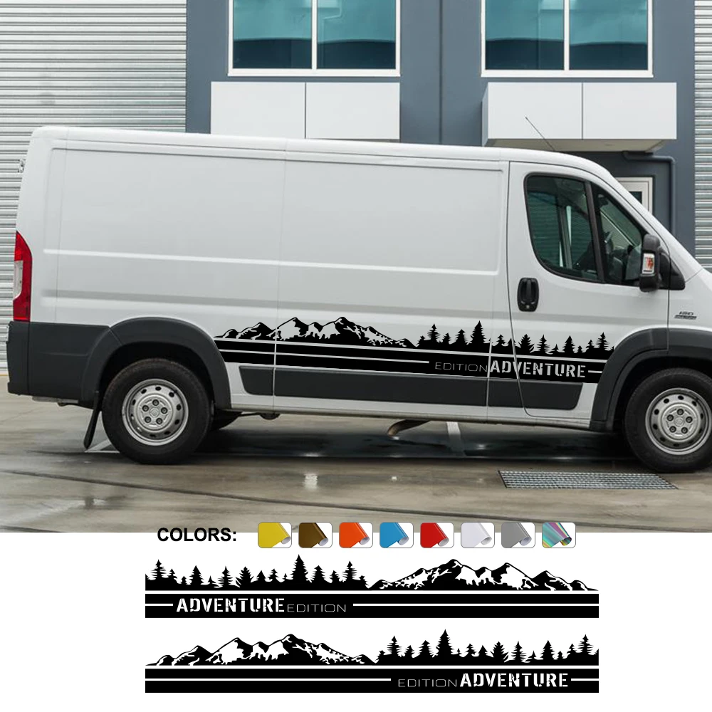 Van Door Side Stickers Car Graphics Mountain Decor Decals For Fiat Ducato Peugeot Boxer Citroen Jumper Camper Tuning Accessories
Van Door Side Stickers Car Graphics Mountain Decor Decals For Fiat Ducato Peugeot Boxer Citroen Jumper Camper Tuning Accessories