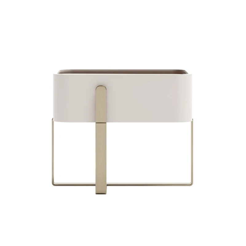 Light luxury bedside table Modern simple bedroom furniture metal storage locker
Light luxury bedside table Modern simple bedroom furniture metal storage locker