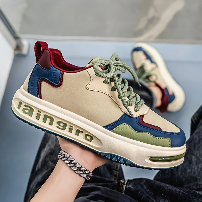 2025New Comfort Casual Spring Thick-Soled Casual Sneakers Men's Shoes39-44High-quality Men's Sports Shoes
2025New Comfort Casual Spring Thick-Soled Casual Sneakers Men's Shoes39-44High-quality Men's Sports Shoes