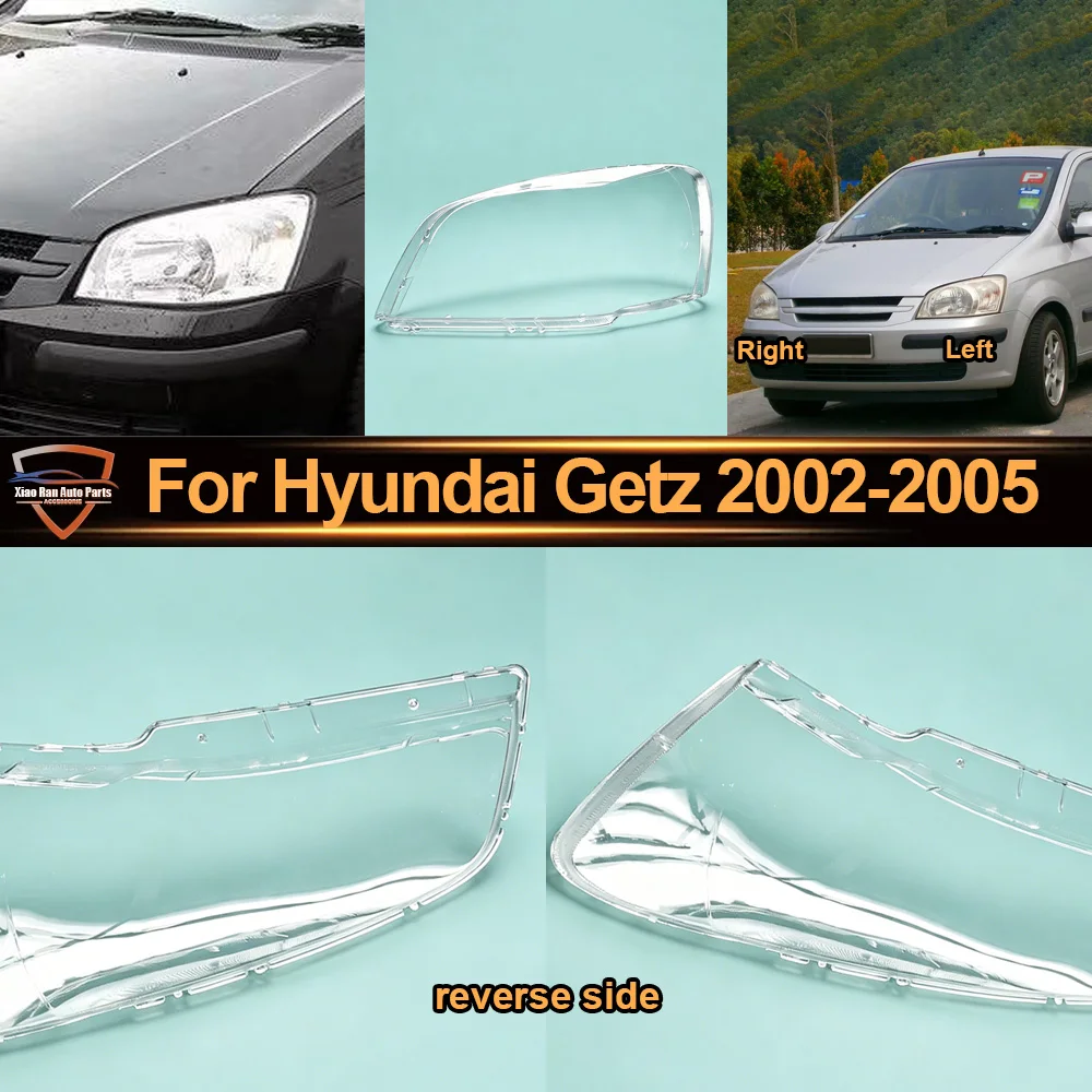 For Hyundai 2002 2003-2005 Getz Headlamp Cover Lens Transparent Lamp Shade Headlight Shell Plexiglass Replace Original Lampshade
For Hyundai 2002 2003-2005 Getz Headlamp Cover Lens Transparent Lamp Shade Headlight Shell Plexiglass Replace Original Lampshade