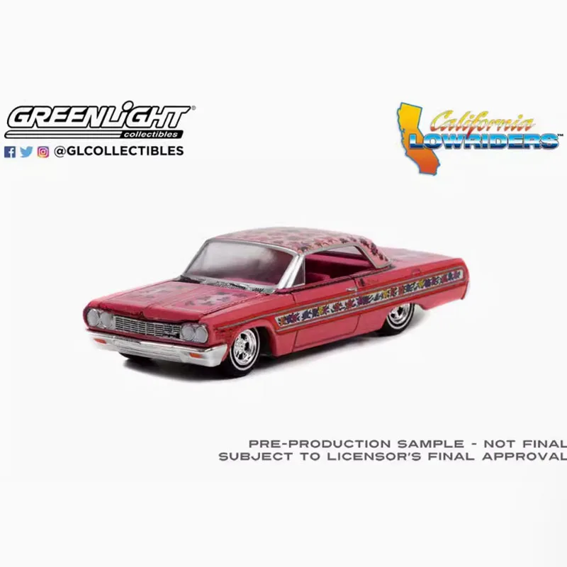 Greenlight Diecast 1:64 1964 Impala Alloy Simulation Car Model Static Collection Decorated Holiday Gifts Toys Souvenir Gift
Greenlight Diecast 1:64 1964 Impala Alloy Simulation Car Model Static Collection Decorated Holiday Gifts Toys Souvenir Gift
