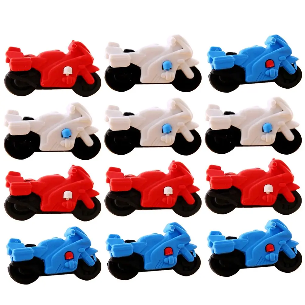 12 Pcs Motorcycle Shaped Erasers Safe Environmental Small Size School Supplies Gifts Students Prizes Cool Cartoon Bulk
12 Pcs Motorcycle Shaped Erasers Safe Environmental Small Size School Supplies Gifts Students Prizes Cool Cartoon Bulk