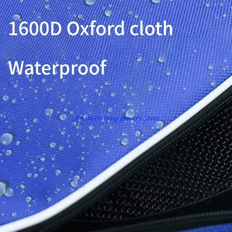 652D Oxford Cloth Fencing Mask Bag With Clear Card Pocket For Training And Travel
652D Oxford Cloth Fencing Mask Bag With Clear Card Pocket For Training And Travel