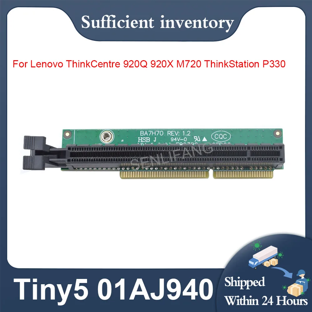 01AJ940 PCIE16 Expansion Graphic Card Well Working For Lenovo ThinkCentre 920Q 920X M720 ThinkStation P330 Tiny5
01AJ940 PCIE16 Expansion Graphic Card Well Working For Lenovo ThinkCentre 920Q 920X M720 ThinkStation P330 Tiny5