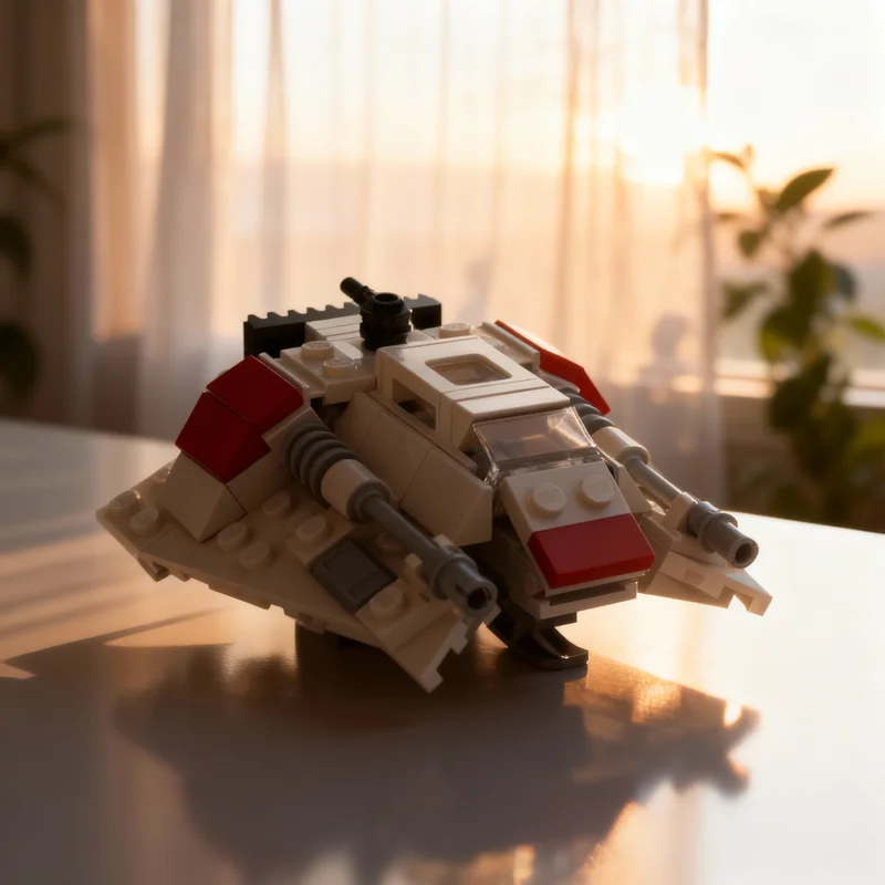 100 деталей MOC Snowspeeder: Конструктор «Звездные войны», развивающая игрушка для сборки, креативный подарок на Рождество, обучающий набор
100 деталей MOC Snowspeeder: Конструктор «Звездные войны», развивающая игрушка для сборки, креативный подарок на Рождество, обучающий набор