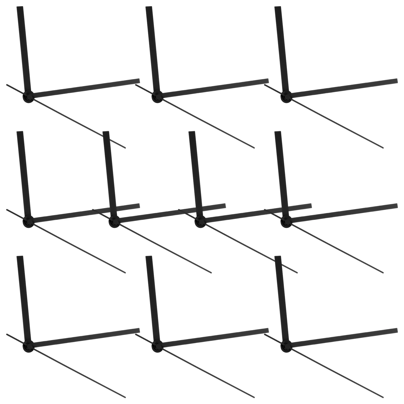 10 Sets Clock Hand Hands Pointer Accessories Only Wall Black Replacement Large Work
10 Sets Clock Hand Hands Pointer Accessories Only Wall Black Replacement Large Work
