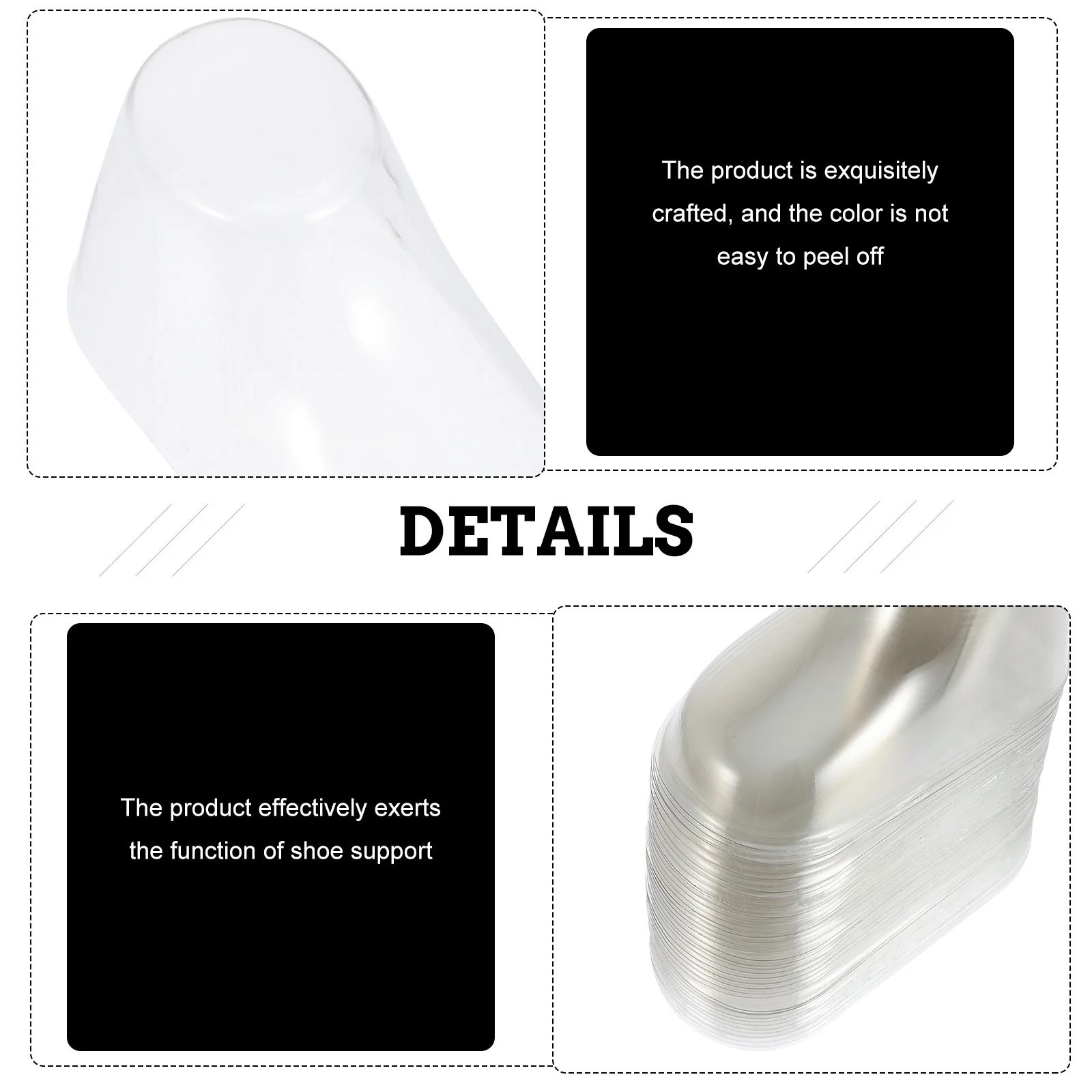 40 шт., прозрачные деревья для обуви, 8 см, детские носки из ПВХ, подставки для детской обуви, держатель для обуви для малышей, пластиковые формирователи для кроссовок, ювелирные выставки
40 шт., прозрачные деревья для обуви, 8 см, детские носки из ПВХ, подставки для детской обуви, держатель для обуви для малышей, пластиковые формирователи для кроссовок, ювелирные выставки