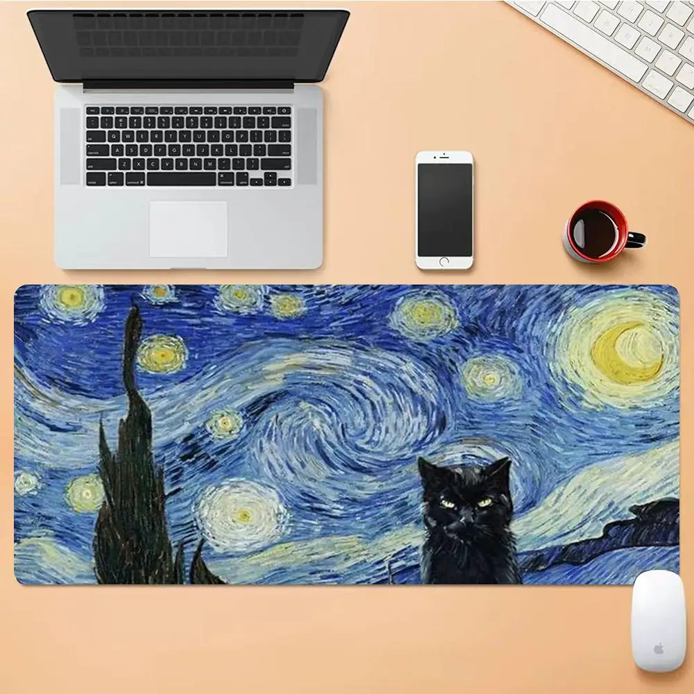 Van Gogh's works Mouse Pad Desk Mouse Pad Cute HD Desk Pad Extended Gaming Keyboard Mats Large XXL Gamer Mousepad 90x40
Van Gogh's works Mouse Pad Desk Mouse Pad Cute HD Desk Pad Extended Gaming Keyboard Mats Large XXL Gamer Mousepad 90x40