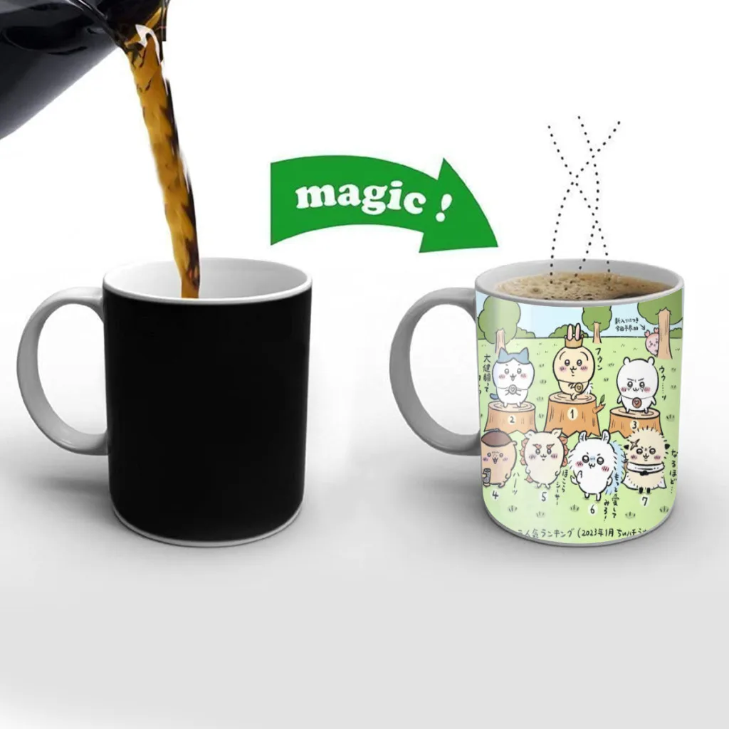 Cartoon-Kawaii-Chiikawa-Cute Ceramics Coffee Mug Thermal Color-changing Birthday Gift Back To School Mug
Cartoon-Kawaii-Chiikawa-Cute Ceramics Coffee Mug Thermal Color-changing Birthday Gift Back To School Mug