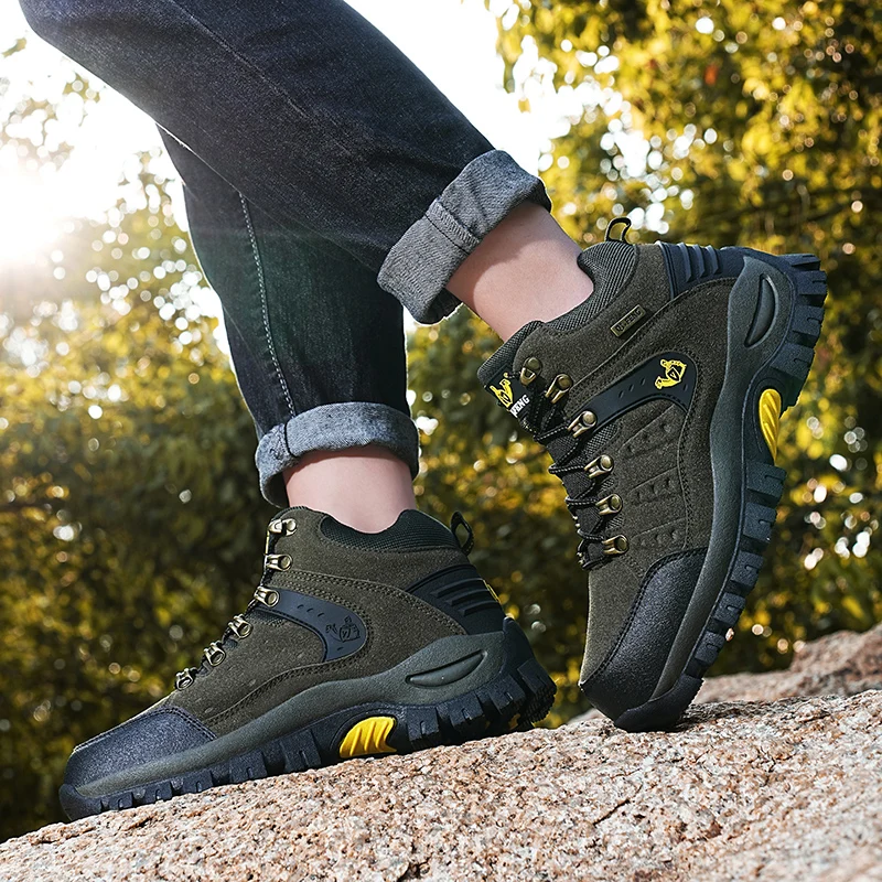 Outdoor Hiking Shoes Men Anti-slip Low-top Shoes Men Lace-up Comfortable Soft Lightweight Breathable Casual Shoes Men
Outdoor Hiking Shoes Men Anti-slip Low-top Shoes Men Lace-up Comfortable Soft Lightweight Breathable Casual Shoes Men