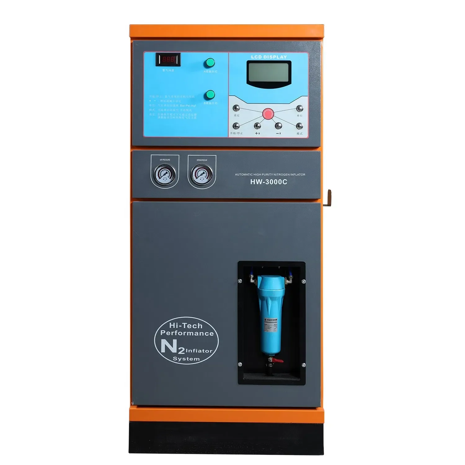 Ranlraka Tire Inflator Nitrogen Generator 220V 60L Air Tank 97% High Purity Nitrogen Machine
Ranlraka Tire Inflator Nitrogen Generator 220V 60L Air Tank 97% High Purity Nitrogen Machine