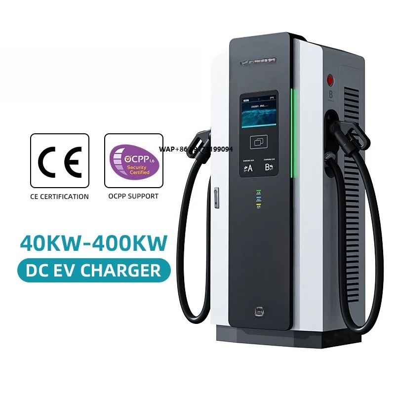 DC Fast EV Charging Station 120KW Dual Guns CE Certified Commercial Use Floor-Mounted OCPP1.6J 12 Months Warranty CCS
DC Fast EV Charging Station 120KW Dual Guns CE Certified Commercial Use Floor-Mounted OCPP1.6J 12 Months Warranty CCS