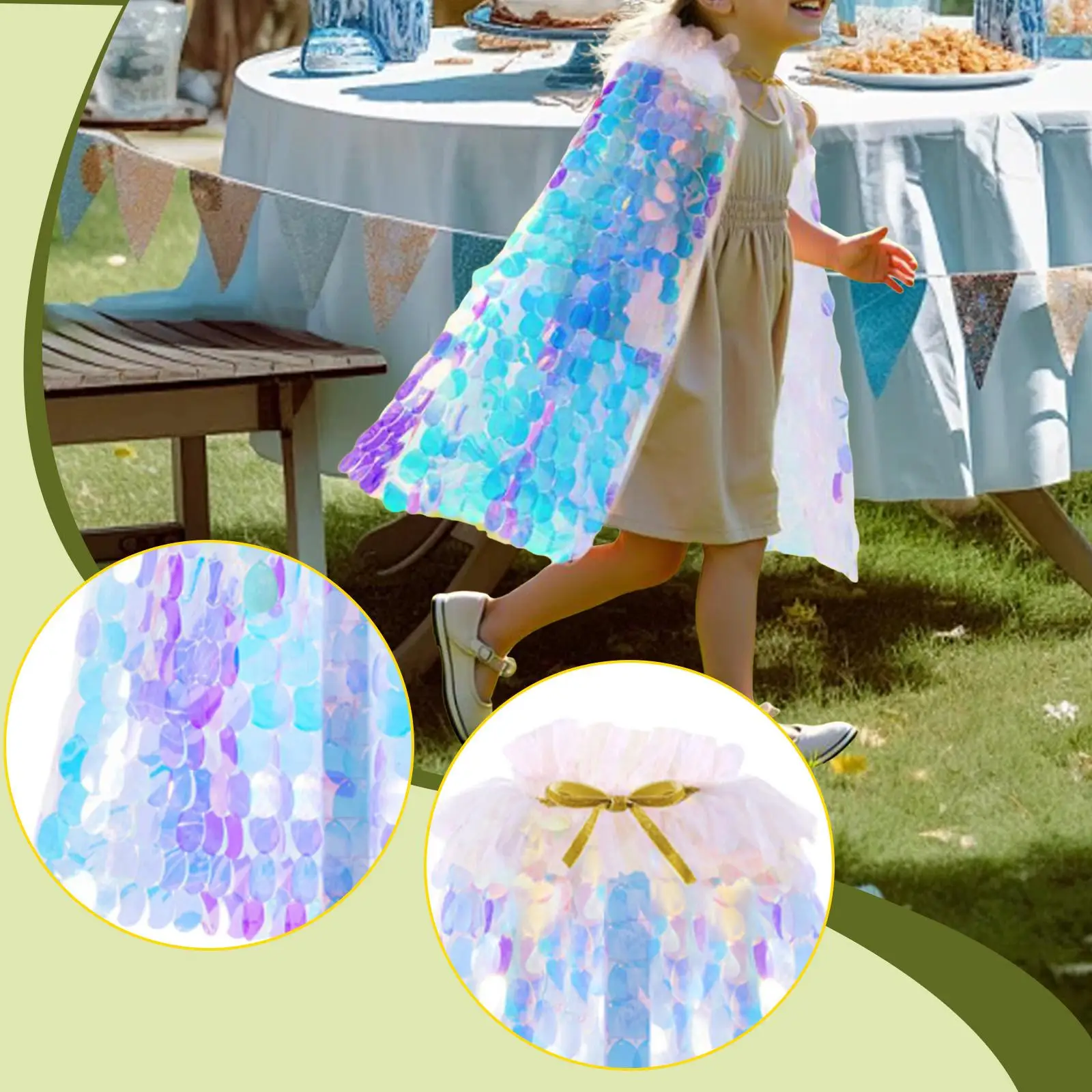 Креативная накидка принцессы для детей, костюм для косплея для выступления на сцене, косплей принцессы, фестиваль, сувениры для вечеринки на Хэллоуин
Креативная накидка принцессы для детей, костюм для косплея для выступления на сцене, косплей принцессы, фестиваль, сувениры для вечеринки на Хэллоуин