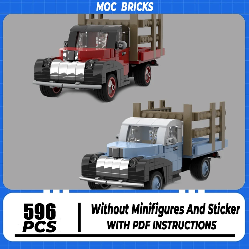 Movie Pickup Truck Series Moc Building Blocks City Cars Model Technology Brick DIY Assembly Construction Toy Holiday Set Gift
Movie Pickup Truck Series Moc Building Blocks City Cars Model Technology Brick DIY Assembly Construction Toy Holiday Set Gift
