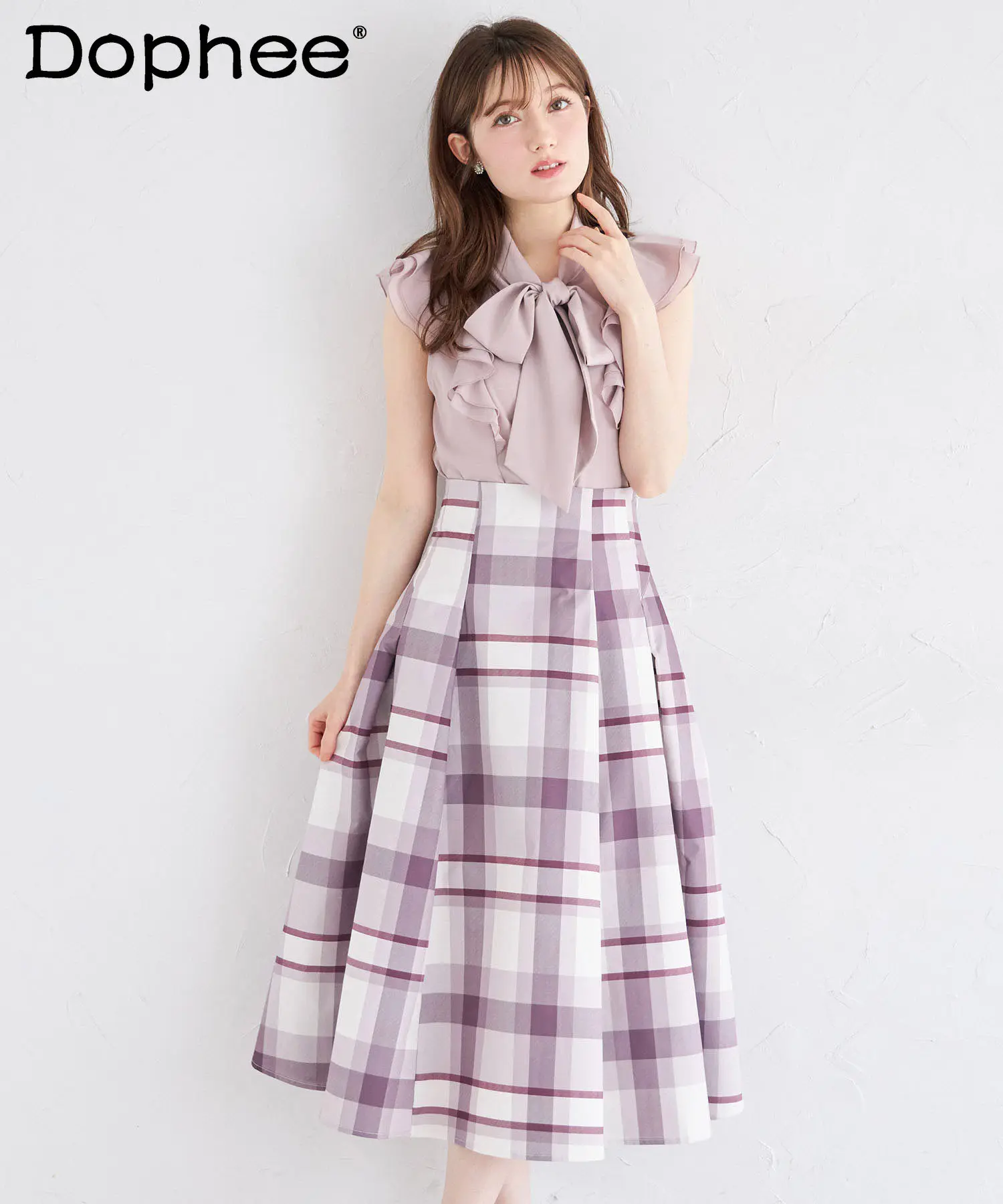 Japanese Style Casual Plaid Flared Skirt 2026 Spring New Daily Commuting Versatile Women's Skirt
Japanese Style Casual Plaid Flared Skirt 2026 Spring New Daily Commuting Versatile Women's Skirt
