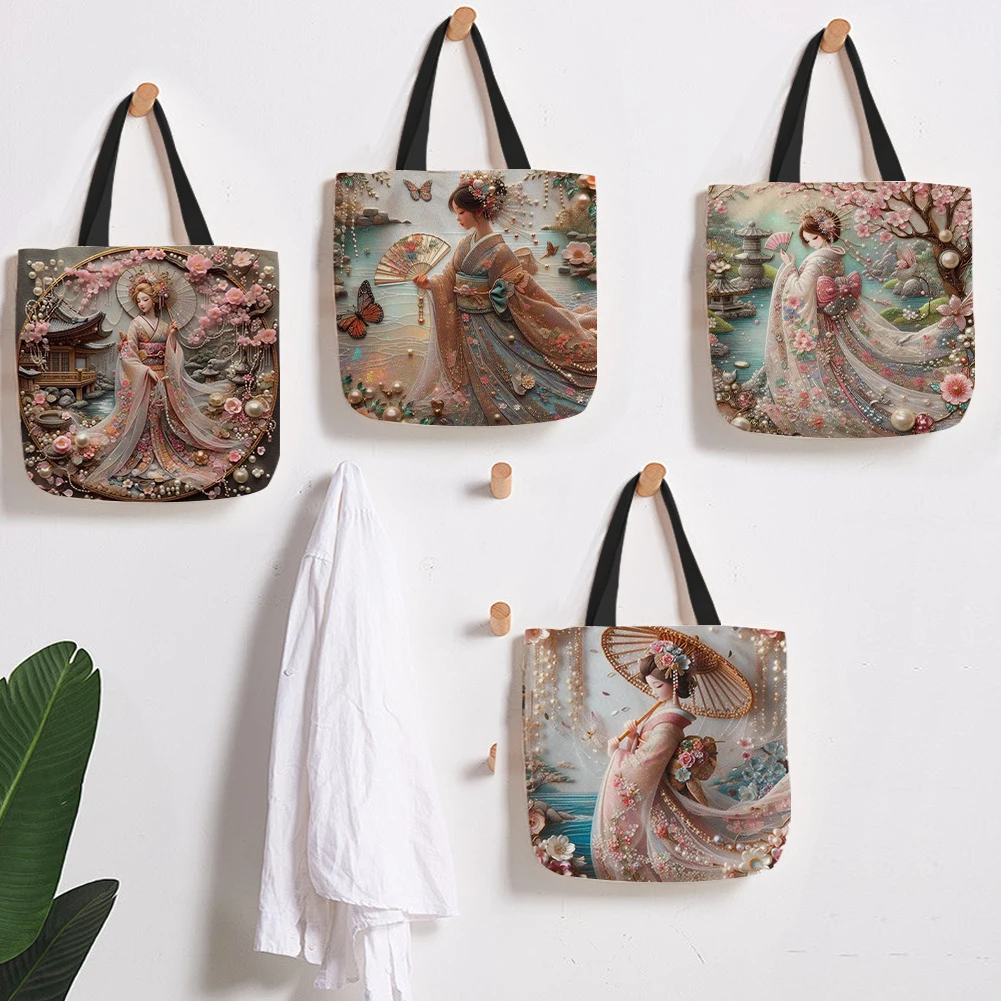 Fashionable Large Linen Tote Bag with Printed Design 40x40cm and Comfortable 70cm Shoulder Strap Perfect for Shopping and Beach Days
Fashionable Large Linen Tote Bag with Printed Design 40x40cm and Comfortable 70cm Shoulder Strap Perfect for Shopping and Beach Days