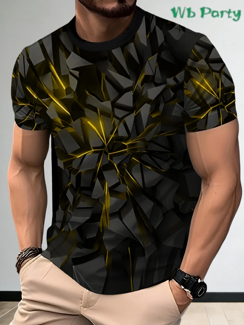 Мужские модные футболки с 3D-принтом, новая уличная одежда, крутой дизайн, повседневные футболки оверсайз с коротким рукавом
Мужские модные футболки с 3D-принтом, новая уличная одежда, крутой дизайн, повседневные футболки оверсайз с коротким рукавом