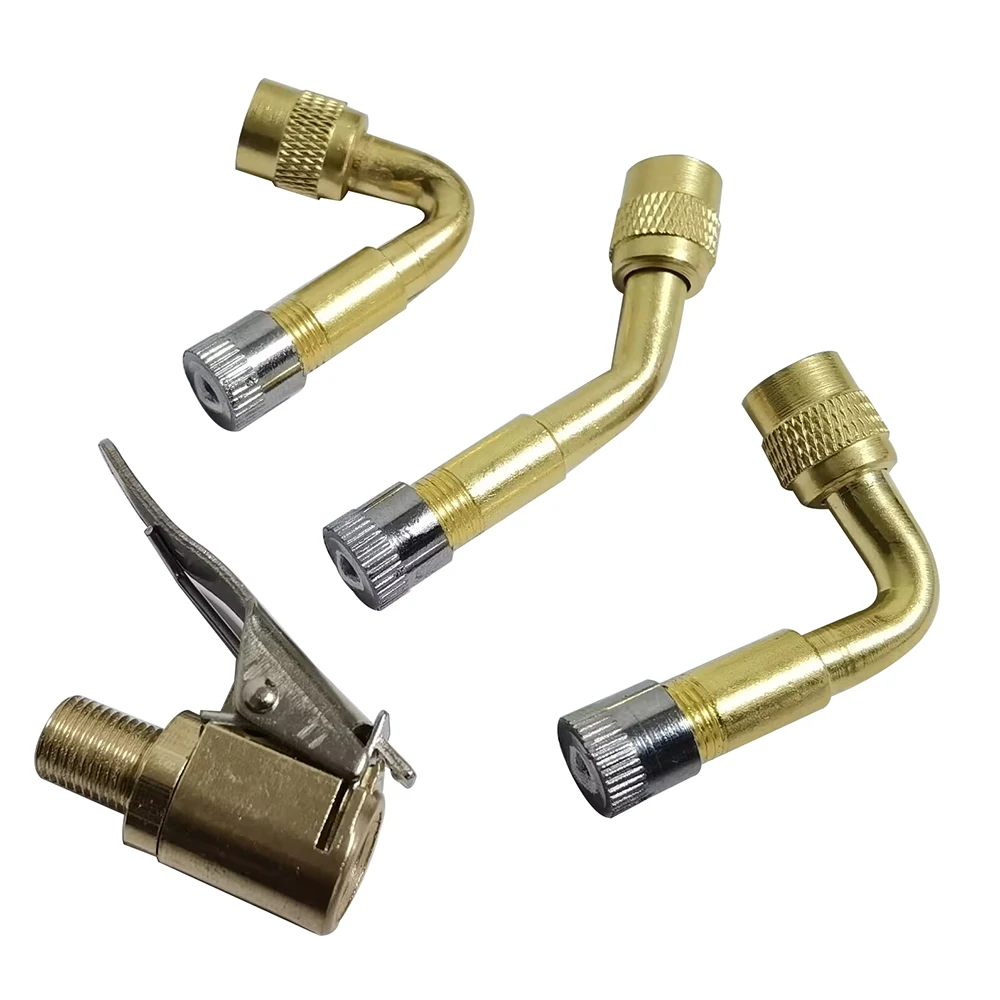 4Pc Inflator pump adapter extension tube tire inflation extension tube Valve set Motorcycle car inflation pump 135 90 45 degree
4Pc Inflator pump adapter extension tube tire inflation extension tube Valve set Motorcycle car inflation pump 135 90 45 degree