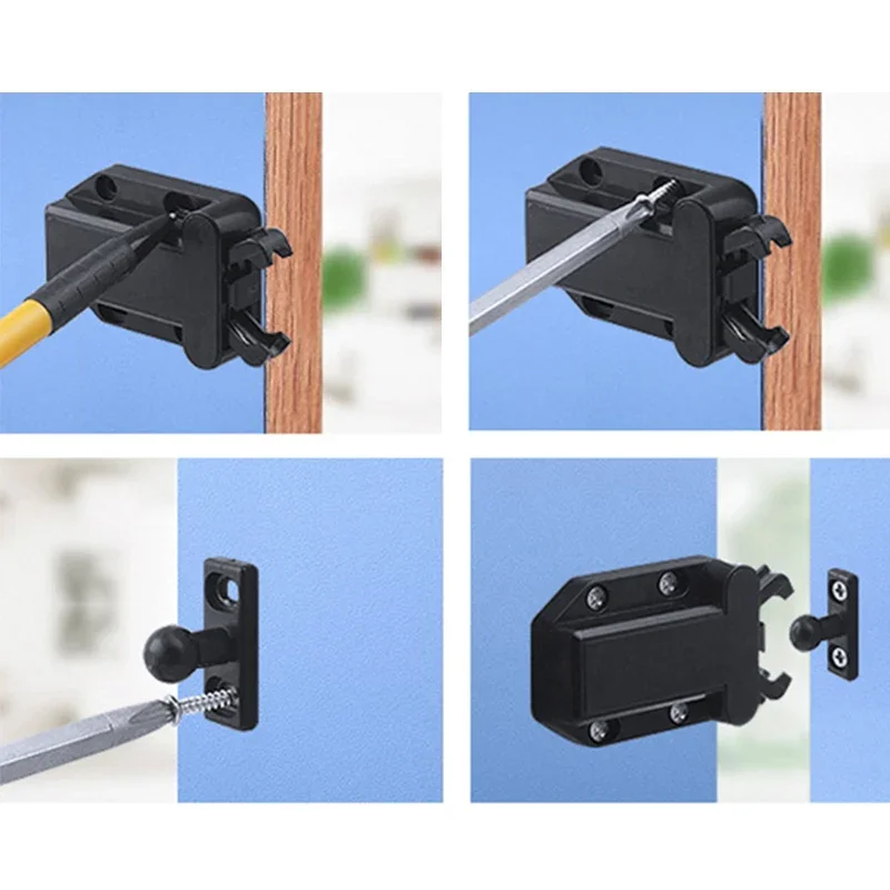 4PCS Push To Open Catch Door Latch Kitchen Cabinet Touch Release Drawer Cupboard Home Lock Latches Bolts Tool hardware parts
4PCS Push To Open Catch Door Latch Kitchen Cabinet Touch Release Drawer Cupboard Home Lock Latches Bolts Tool hardware parts