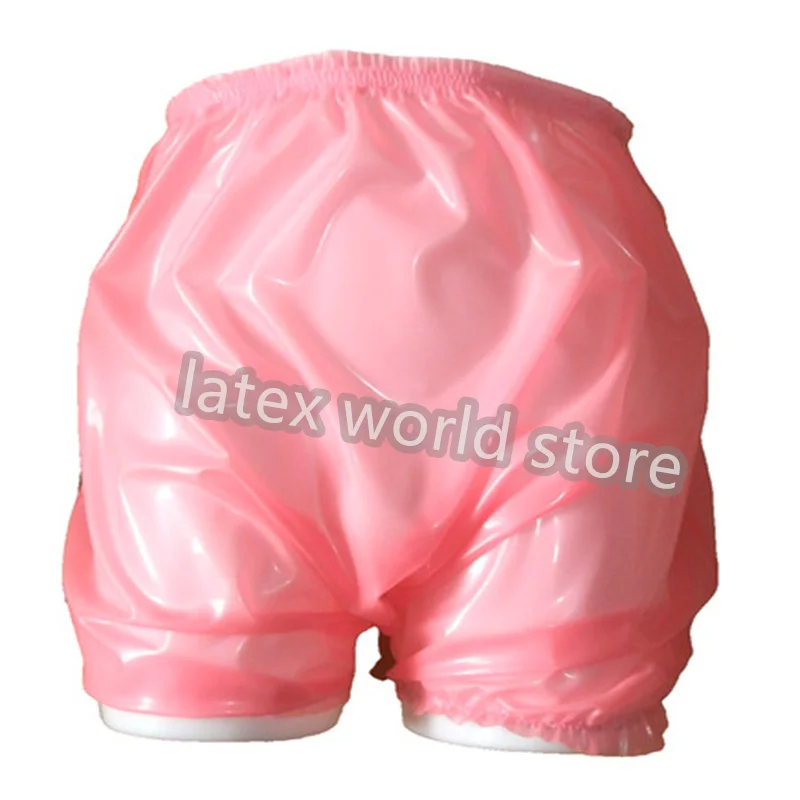Transparent Pink Female Latex Boxer Sexy Latex Panties Briefs Shorts for Women Cosplay Costumes Custom Made
Transparent Pink Female Latex Boxer Sexy Latex Panties Briefs Shorts for Women Cosplay Costumes Custom Made