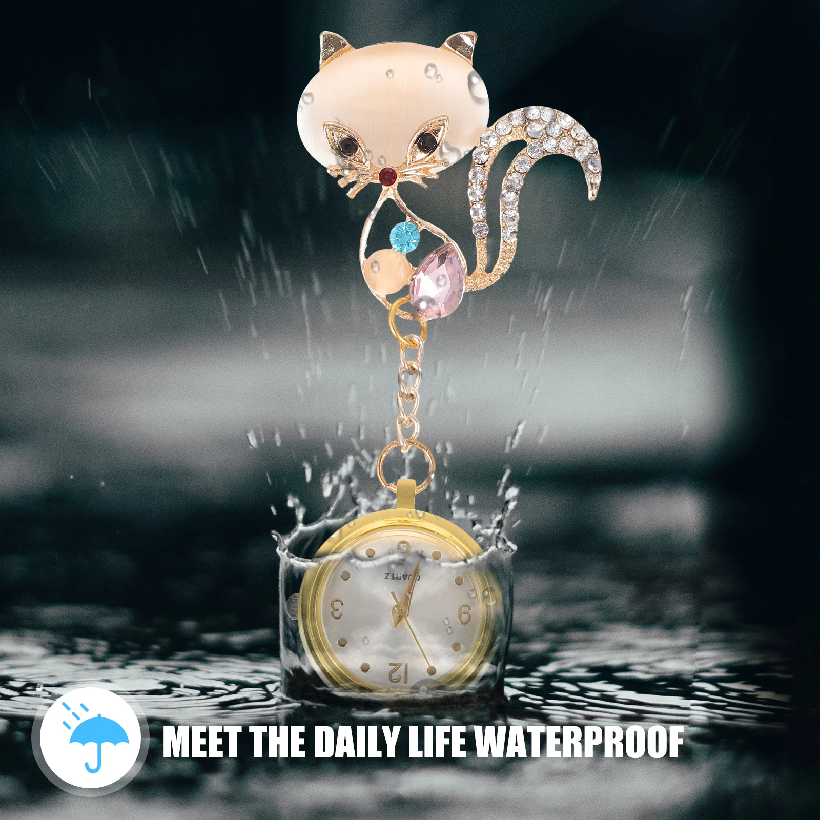 Nurse Pocket Watch Zinc Alloy Quartz Lapel Brooch Hanging Watch for Doctors Nurses Hospital Staff Gold Color Student
Nurse Pocket Watch Zinc Alloy Quartz Lapel Brooch Hanging Watch for Doctors Nurses Hospital Staff Gold Color Student
