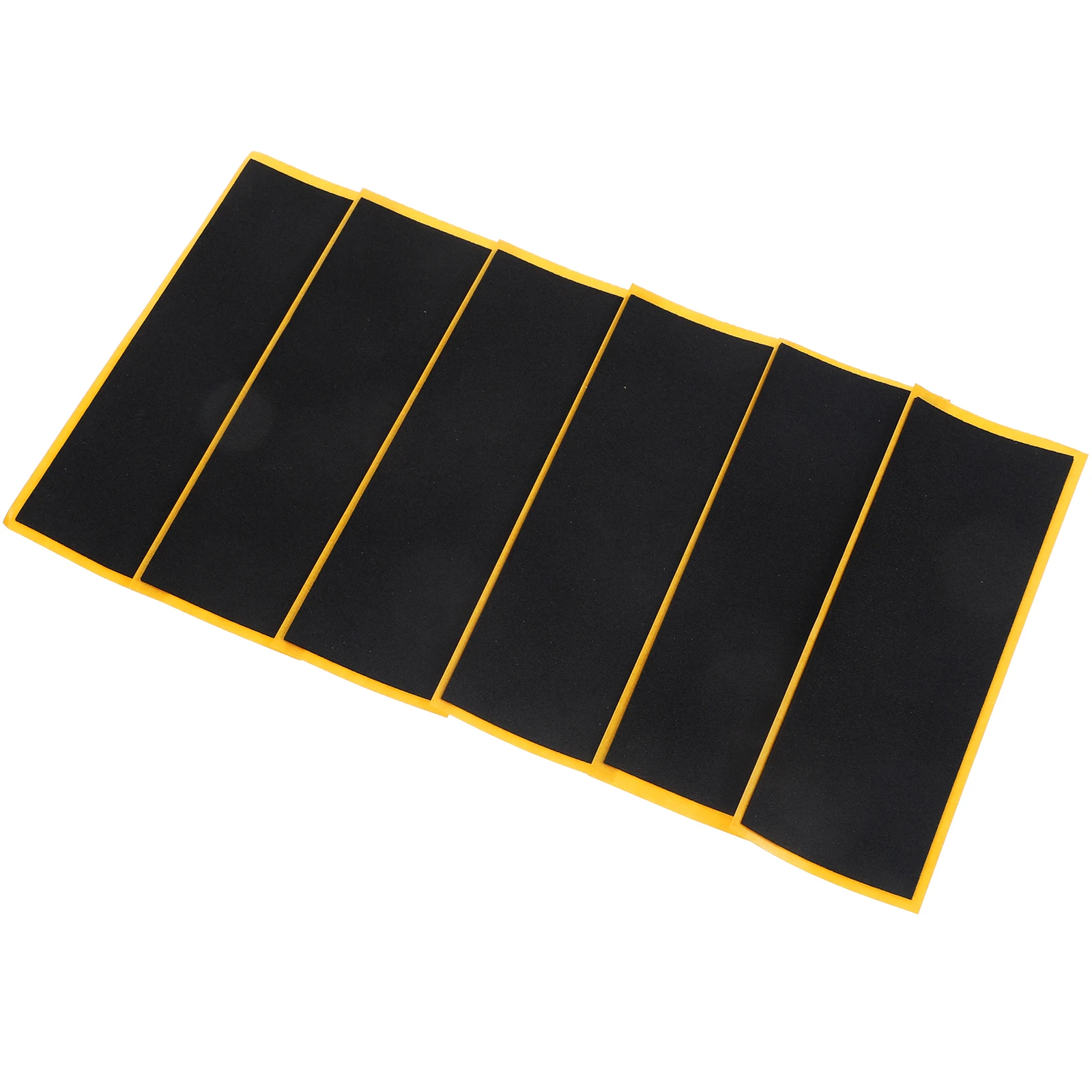 10PCS Finger Skateboard Non-slip Stickers Tape Foams Grip Tapes 38x110mm Black Yellow Paper Foam Material Nonslip Accessories
10PCS Finger Skateboard Non-slip Stickers Tape Foams Grip Tapes 38x110mm Black Yellow Paper Foam Material Nonslip Accessories