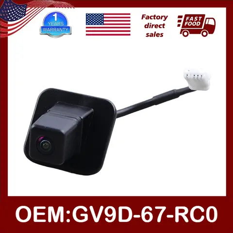 GV9D-67-RC0 Car Backup Reverse Rear View Assist Parking Camera For Mazda 3 2015-2018 6 2018-2020 CX-5 2013-2020 CX-3 2015-2017