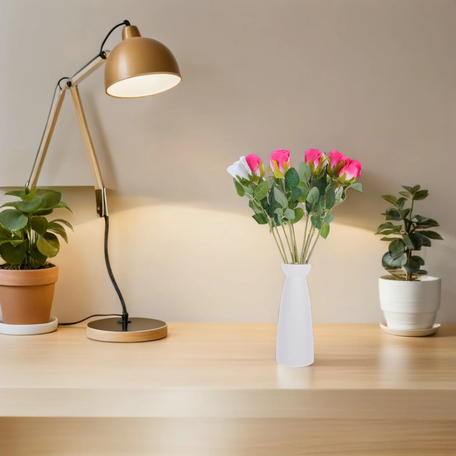 10Pcs Artificial Roses Faux Flowers Realistic Stems for Wedding Bridal Bouquets Home Decor Floral Arrangement Faux Roses
10Pcs Artificial Roses Faux Flowers Realistic Stems for Wedding Bridal Bouquets Home Decor Floral Arrangement Faux Roses