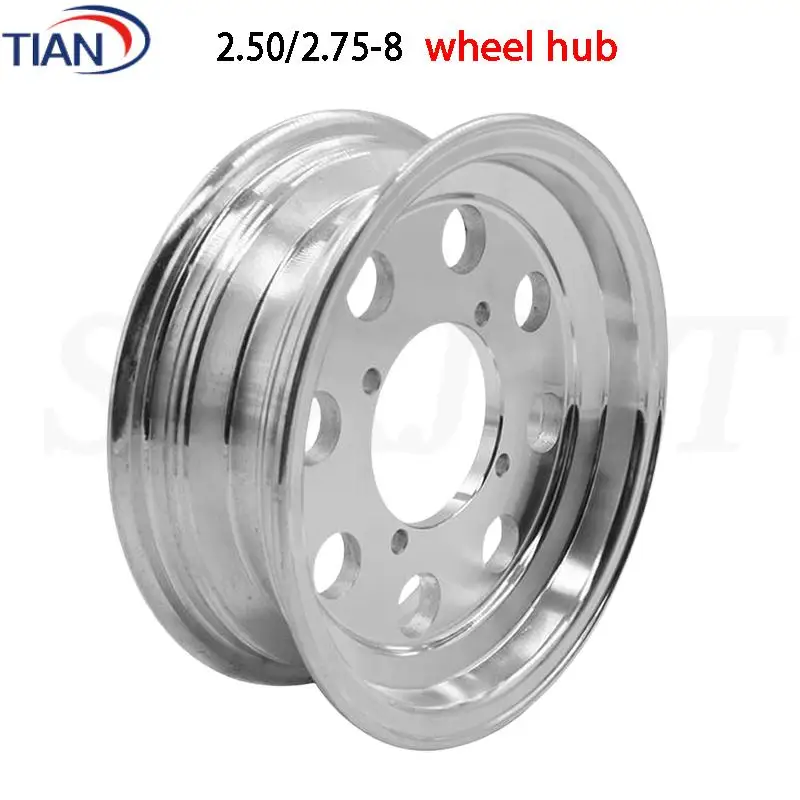 Upgrade your motorcycle with a durable 2.75-8 aluminum alloy rim and hub kit for 8-inch front or rear wheels
Upgrade your motorcycle with a durable 2.75-8 aluminum alloy rim and hub kit for 8-inch front or rear wheels