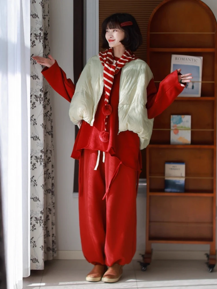 Женский жилет с эффектом похудения, белый, с круглым вырезом, повседневный, оригинальный дизайн, весна 2026, модный
Женский жилет с эффектом похудения, белый, с круглым вырезом, повседневный, оригинальный дизайн, весна 2026, модный