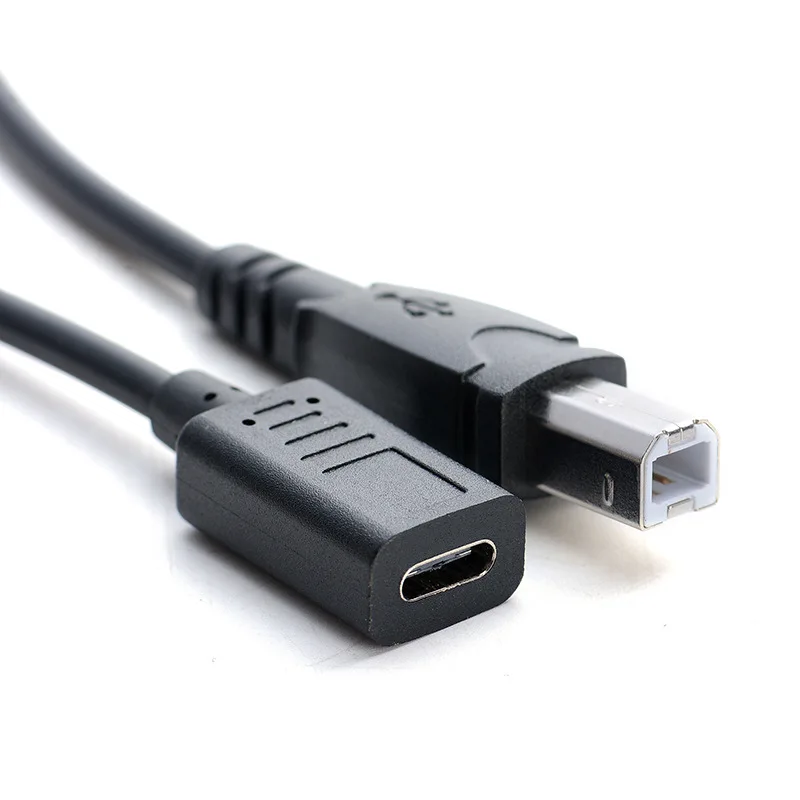 Applicable To Android Type-c Female To B Male USB Data Charging Adapter, Mobile Hard Disk Box, Printer And Scanner
Applicable To Android Type-c Female To B Male USB Data Charging Adapter, Mobile Hard Disk Box, Printer And Scanner