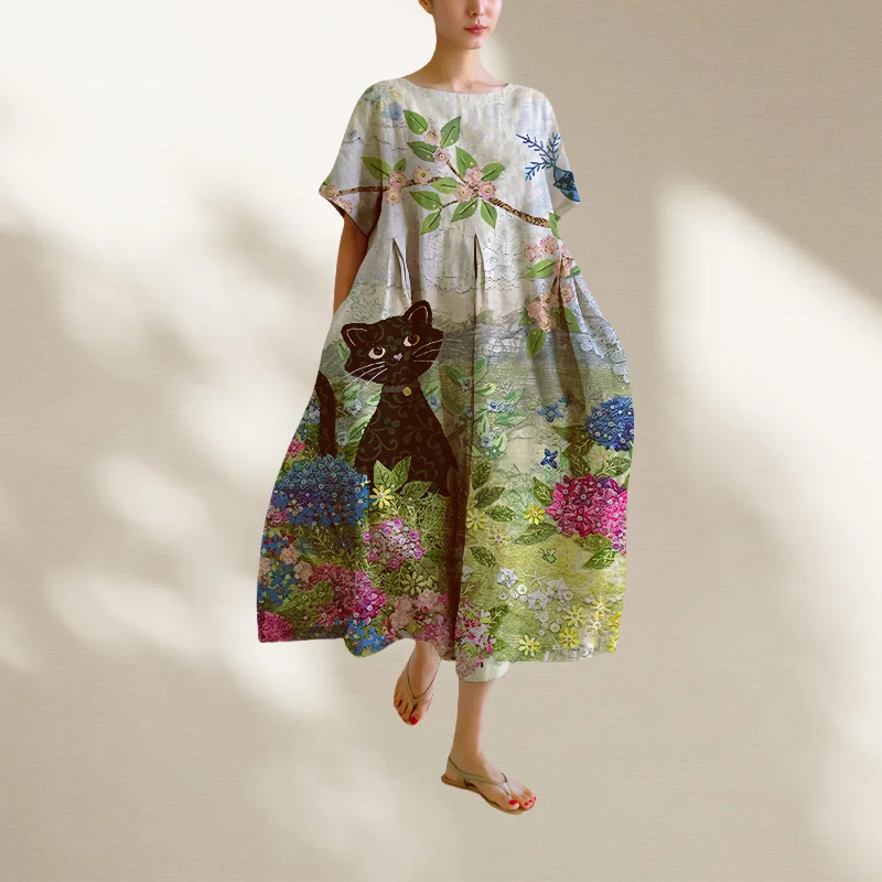 New women's beachwear with floral prints, fashionable new long dress by fashion designer, women's dress, women's dress
New women's beachwear with floral prints, fashionable new long dress by fashion designer, women's dress, women's dress