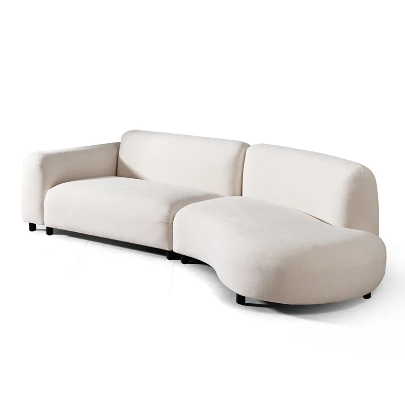 Modern simple curved sofa living room bedroom cream wind special-shaped sofa apartment homestay designer furniture
Modern simple curved sofa living room bedroom cream wind special-shaped sofa apartment homestay designer furniture