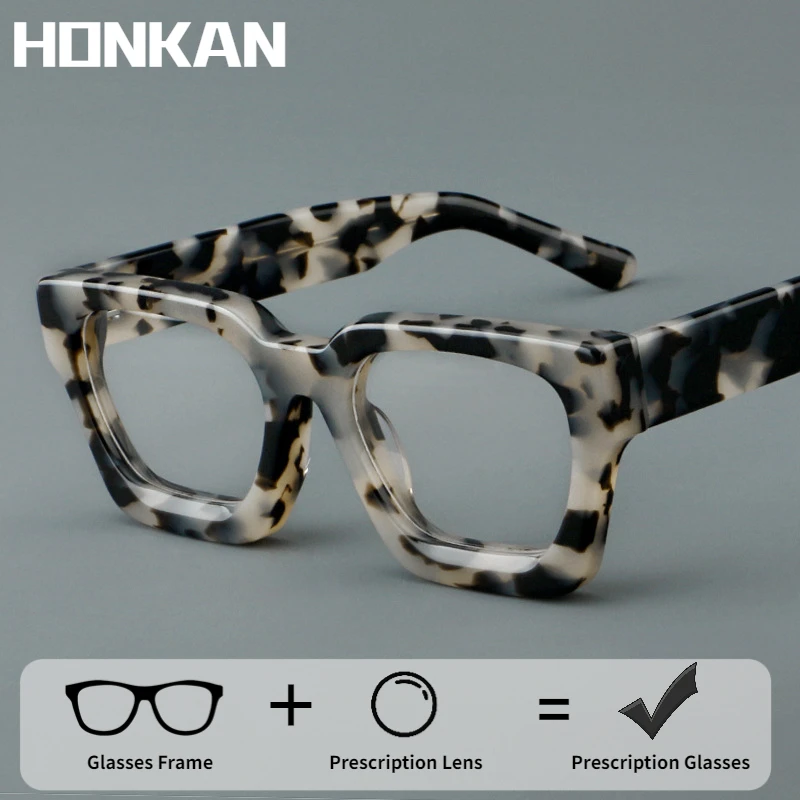 Luxury Thicken Acetate Reading Glasses Men Women Anti Blue Light Prescription Glasses Myopia Hyperopia Oversized Square Eyewear
Luxury Thicken Acetate Reading Glasses Men Women Anti Blue Light Prescription Glasses Myopia Hyperopia Oversized Square Eyewear