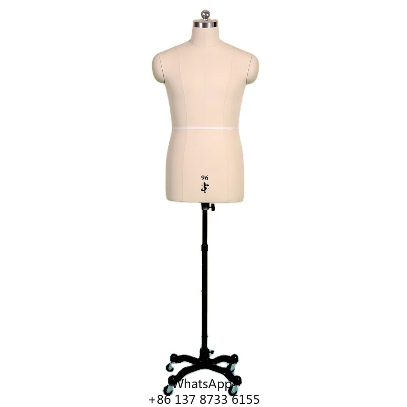 High Quality Fabric Male Half Body Wooden Arms Dress Form Custom Wholesale Torso Mannequin
High Quality Fabric Male Half Body Wooden Arms Dress Form Custom Wholesale Torso Mannequin