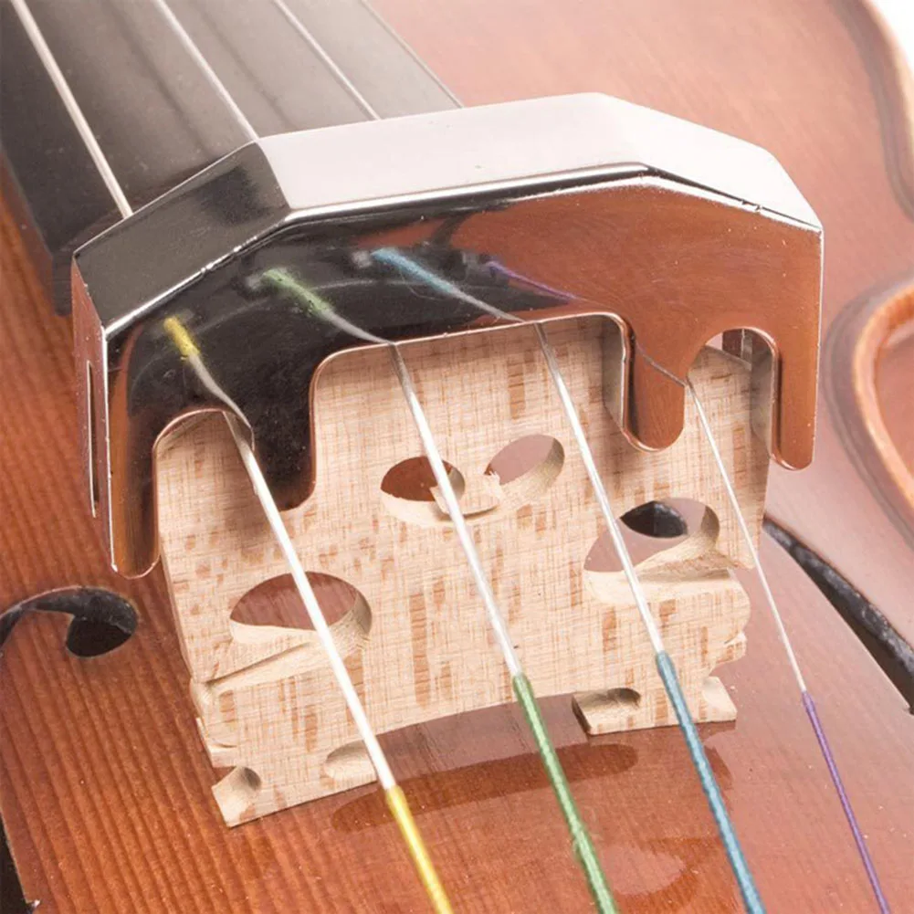 Violin Mute for Practice Metal Construction for 4/4 and 1/2 Violins Attach Easily to Reduce Volume During Daily Violin
Violin Mute for Practice Metal Construction for 4/4 and 1/2 Violins Attach Easily to Reduce Volume During Daily Violin