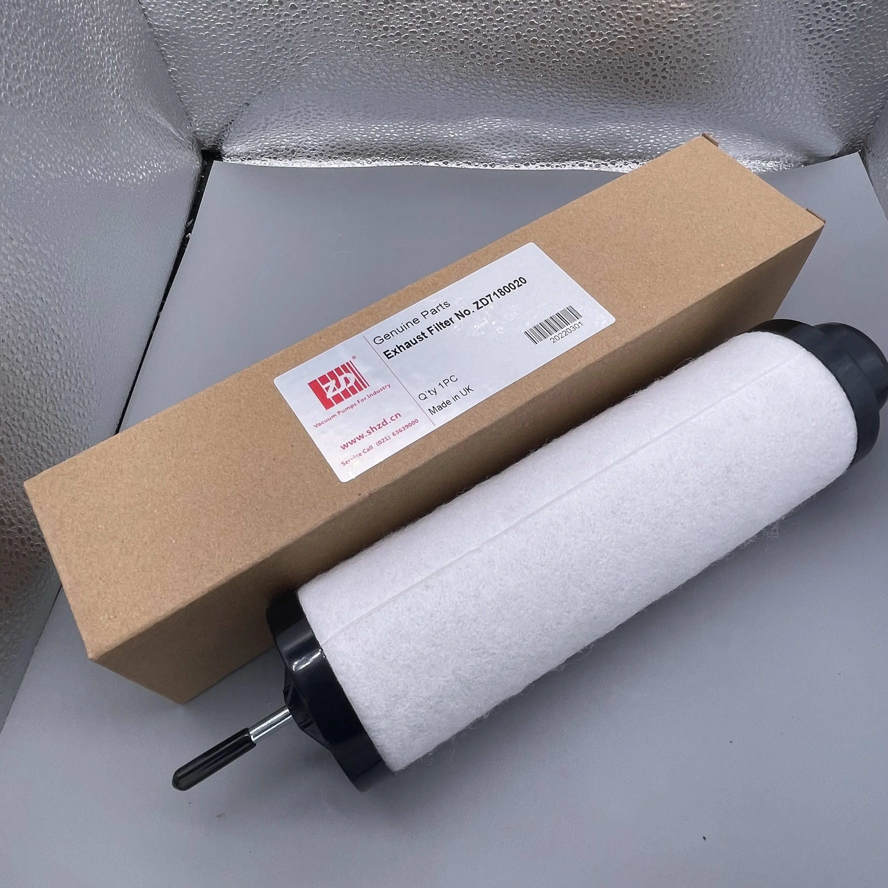 ZD vacuum pump V0100 exhaust filter new model ZD7180020 alternative ZD7180010 factory outlet factory outlet
ZD vacuum pump V0100 exhaust filter new model ZD7180020 alternative ZD7180010 factory outlet factory outlet