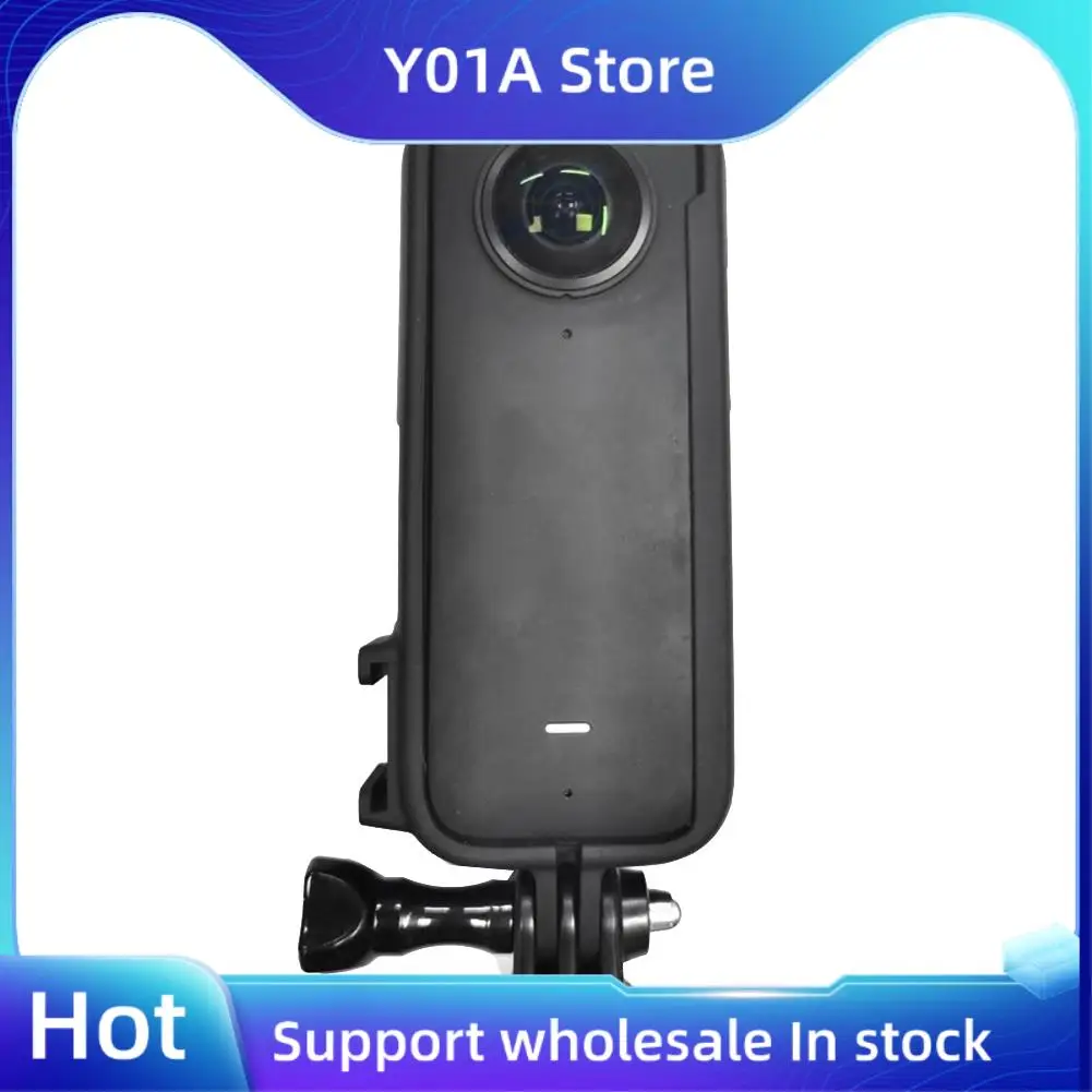 Y01A Каркас для экшн-камеры Insta 360 X3, аксессуары с двойной клеткой для холодного башмака
Y01A Каркас для экшн-камеры Insta 360 X3, аксессуары с двойной клеткой для холодного башмака