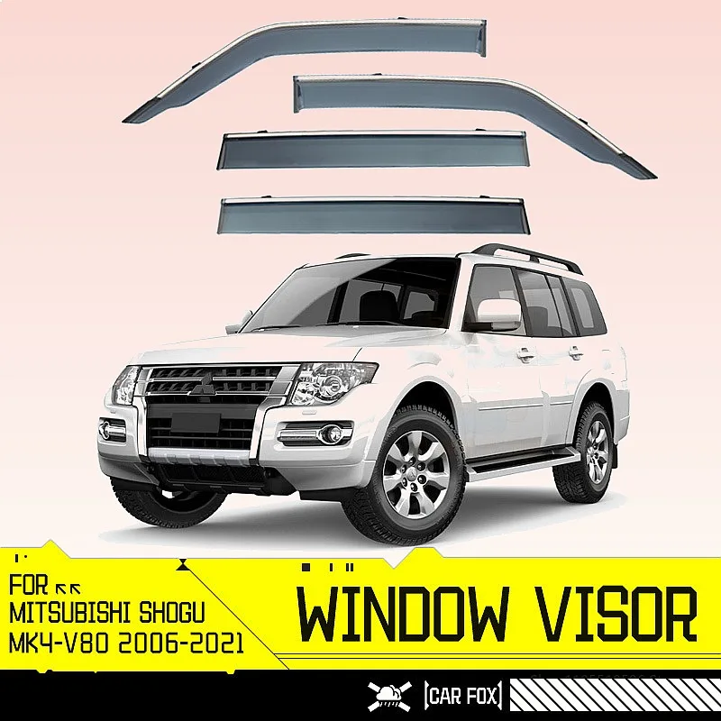 For Mitsubishi Shogun 1991-2021 Car Window Visor Rain Sun Shade Shield Awning Cover Accessories
For Mitsubishi Shogun 1991-2021 Car Window Visor Rain Sun Shade Shield Awning Cover Accessories