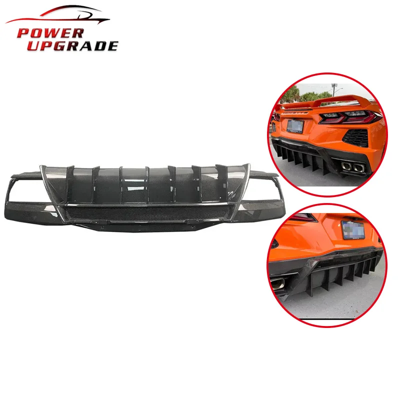 Wholesale Rear Bumper Body kit Carbon Fiber C8 Rear Diffuser For Chevrolet Corvette C8
Wholesale Rear Bumper Body kit Carbon Fiber C8 Rear Diffuser For Chevrolet Corvette C8