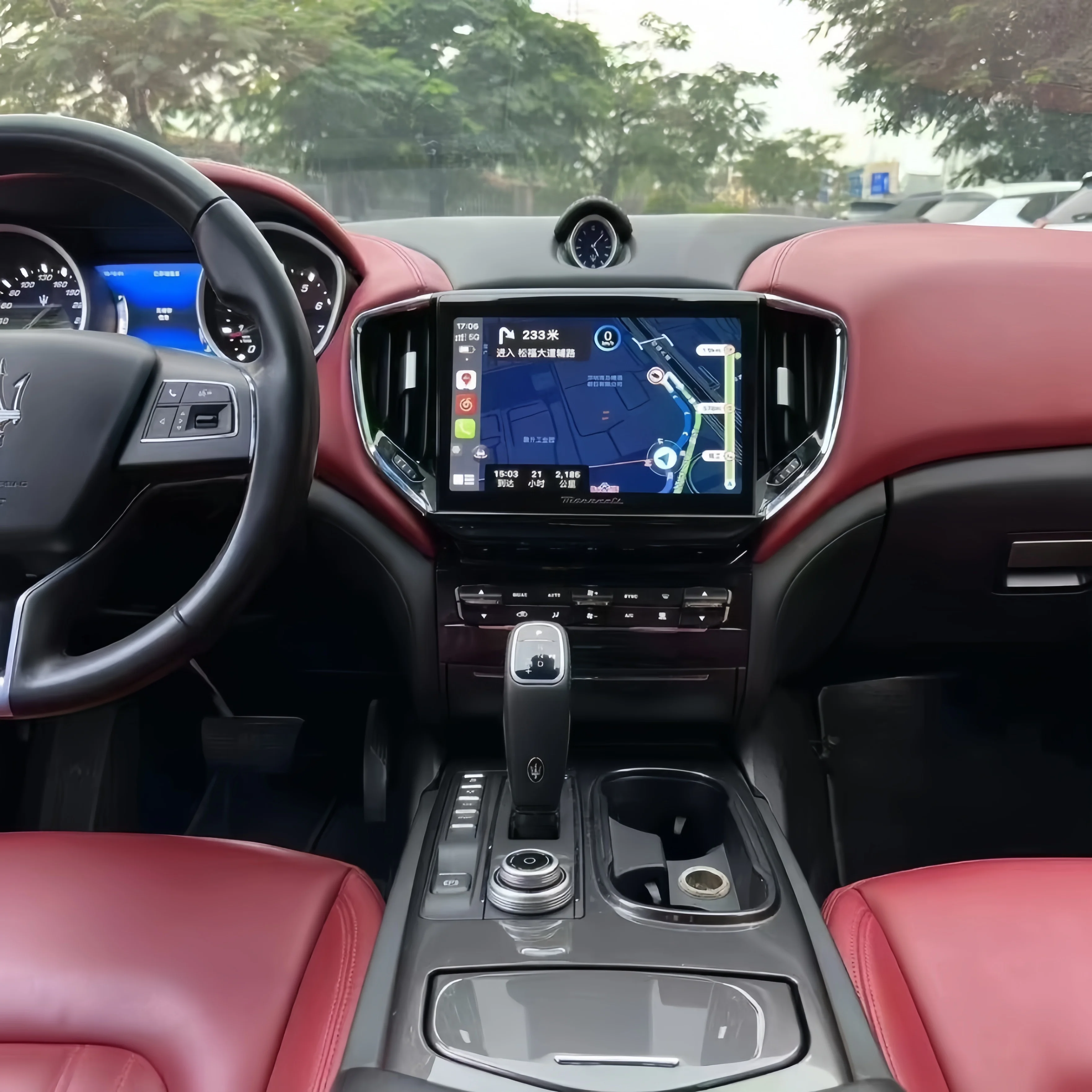 GZ OEM Android 14 CarPlay Car Radio For Maserati Ghibli 2014-2017 GPS Navigation 4G WiFi Bluetooth DSP RDS Car Multimedia Player
GZ OEM Android 14 CarPlay Car Radio For Maserati Ghibli 2014-2017 GPS Navigation 4G WiFi Bluetooth DSP RDS Car Multimedia Player