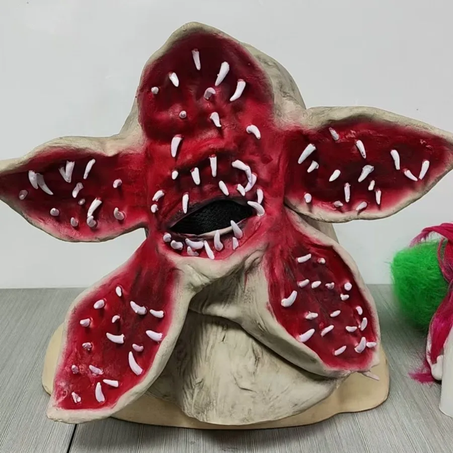 Demogorgon Mask Latex Cospaly Costume Headgear Party Prop Carnivorous Terrifying Plant Mask Breathable Snug Fit
Demogorgon Mask Latex Cospaly Costume Headgear Party Prop Carnivorous Terrifying Plant Mask Breathable Snug Fit