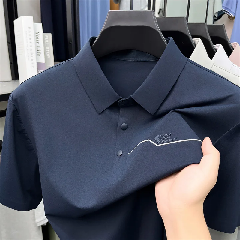 Short Sleeved T-shirt for Men in The Summer of 2026, Loose and Casual, No Marks, No Ironing, Wrinkle Resistant Polo Shirt
Short Sleeved T-shirt for Men in The Summer of 2026, Loose and Casual, No Marks, No Ironing, Wrinkle Resistant Polo Shirt